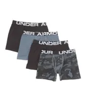 Under Armour Little/Big Boys 4-20 Boxer Briefs 4-Pack