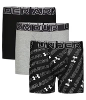 Under Armour Little/Big Boys 4-20 Performance Cotton Boxer Brief 3-Pack