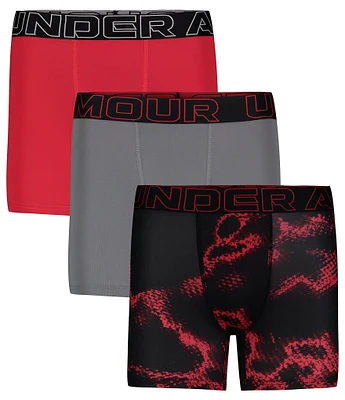 Under Armour Little/Big Boys 4-20 Performance Tech Boxer Brief 3-Pack