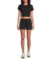 Under Armour Rival Baby Rib Crew Neck Short Sleeve Tee