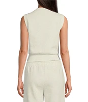 Under Armour Rival Crew Neck Sleeveless Fleece Top