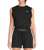 Under Armour Rival Crew Neck Sleeveless Fleece Top