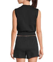 Under Armour Rival Crew Neck Sleeveless Fleece Top
