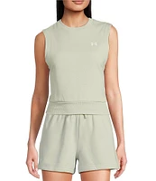 Under Armour Rival Crew Neck Sleeveless Fleece Top