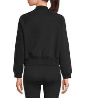 Under Armour Rival Fleece Crew Neck Long Sleeve Bomber Jacket