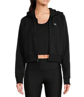 Under Armour Rival Fleece Crop Full-Zip Jacket