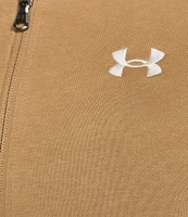 Under Armour Rival Fleece Crop Full-Zip Jacket