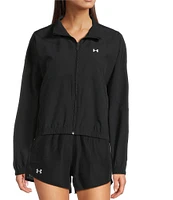 Under Armour Rival Stand Collar Long Sleeve Water Resistant Jacket