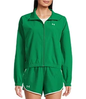 Under Armour Rival Stand Collar Long Sleeve Water Resistant Jacket