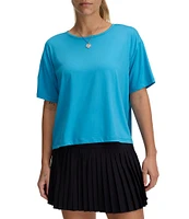 Under Armour Solid 4-Way Stretch Motion Crew Neck Short Sleeve Relaxed Fit Tee