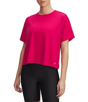 Under Armour Solid 4-Way Stretch Motion Crew Neck Short Sleeve Relaxed Fit Tee
