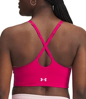 Under Armour Solid 4-Way Stretch Vanish Seamless Scoop Neck Sports Bra