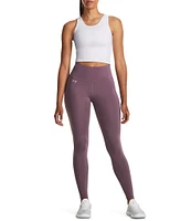 Under Armour Solid Knit Scoop Neck Sleeveless Fitted Motion Tank Top