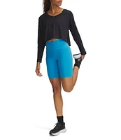 Under Armour Solid Motion High Waist Pull-On Bike Shorts