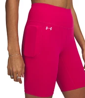 Under Armour Solid Motion High Waist Pull-On Bike Shorts