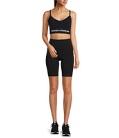 Under Armour Solid Motion High Waist Pull-On Bike Shorts