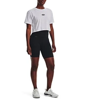 Under Armour Solid Motion High Waist Pull-On Bike Shorts
