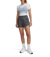 Under Armour Stretch Woven Flex High Rise 3#double; Pull-On Shorts