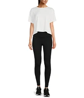 Under Armour Ultra Soft Double Knit Motion Anti-Odor Technology Pull-On Leggings