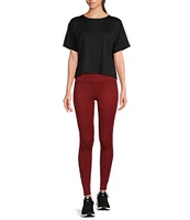 Under Armour Ultra Soft Double Knit Motion Anti-Odor Technology Pull-On Leggings