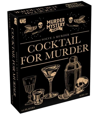 University Games Cocktail For Murder Mystery Game