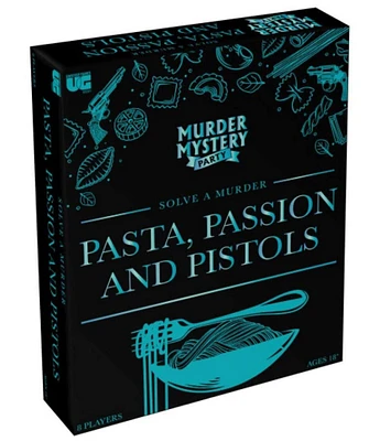 University Games Pasta, Passion, And Pistols Murder Mystery Game