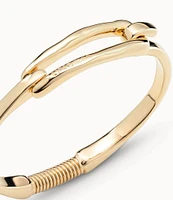 UNOde50 Tied Gold-Tone Bangle Bracelet