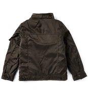 Urban Republic Big Boys 8-20 Heavyweight Tech Coat Olive Jacket