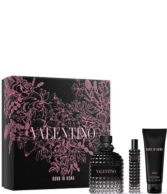 Valentino Uomo Born in Roma Eau de Toilette Men's -Piece Gift Set