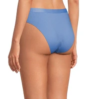 Van Winkle & Co. Flat Rib Hi-Cut Bikini