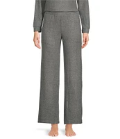 Van Winkle & Co. Solid Ribbed Knit Wide Leg Coordinating Sleep Pant