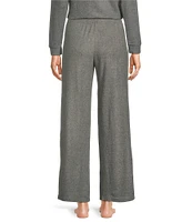 Van Winkle & Co. Solid Ribbed Knit Wide Leg Coordinating Sleep Pant