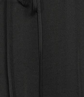 Van Winkle & Co. Solid Satin Sleeveless V-Neck Tie-Front Chemise