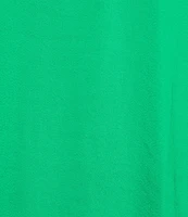 VAN WINKLE & CO. Solid Woven V-Neck Coordinating Sleep Tank