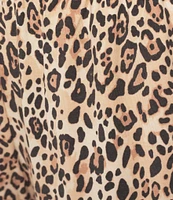 VAN WINKLE & CO. Spotty Animal Knit Coordinating Sleep Pant