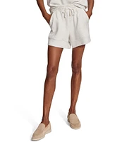 Varley Atrium Double Soft High Rise Drawstring Tie Waist Pull-On Shorts