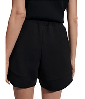 Varley Atrium Double Soft High Rise Drawstring Tie Waist Pull-On Shorts