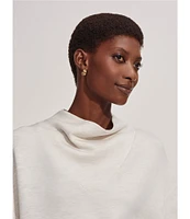 Varley Betsy Sweat Cowl High Neck Shirt