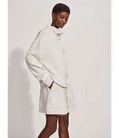 Varley Betsy Sweat Cowl High Neck Shirt