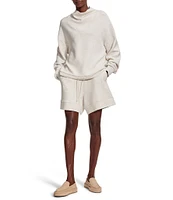 Varley Betsy Sweat Cowl High Neck Shirt