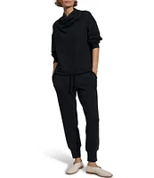 Varley Betsy Sweat Cowl High Neck Shirt