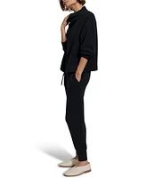 Varley Betsy Sweat Cowl High Neck Shirt