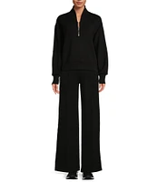 Varley DoubleSoft® High Rise Tapered Wide Leg 30#double; Pant