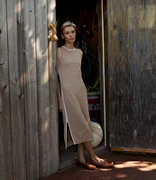 Varley Dwight Tank Knit Midi Dress
