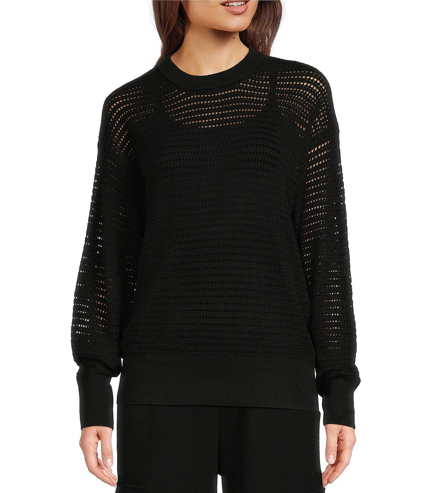 Varley Kershaw Crew Neck Long Sleeve Sweater