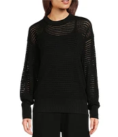 Varley Kershaw Crew Neck Long Sleeve Sweater