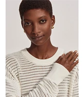 Varley Kershaw Crew Neck Long Sleeve Sweater