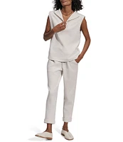 Varley Magnolia 2.0 Half-Zip Mock Neck Sleeveless Tank
