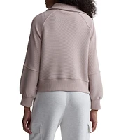 Varley Milano Mock Neck Long Sleeve Half Zip Pullover