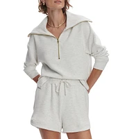 Varley Ollie High Rise Drawstring Shorts